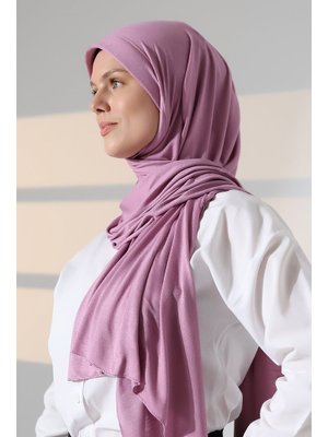 Gül Kurusu Hazır Pratik Geçmeli Likralı Penye Şal Gül Kurusu Hazır Pratik Geçmeli Likralı Penye Şal