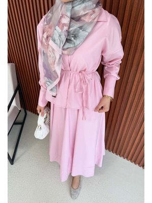 Poplin Etekli Takım