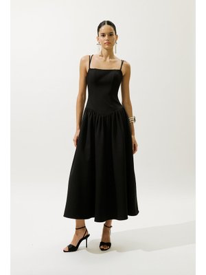 Siyah Aprıl Abiye Elbise Siyah Aprıl Abiye Elbise