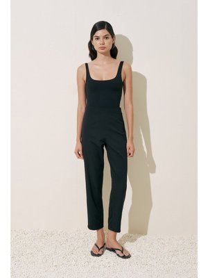 Siyah Düz Kesim Mayo Pantolon Siyah Düz Kesim Mayo Pantolon