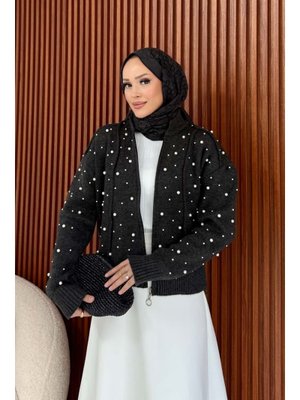 İncili Triko Hırka