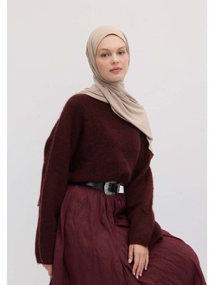 Vizon Bambu Penye Şal