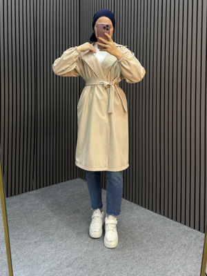 Krem Belinay Trençkot Krem Belinay Trençkot