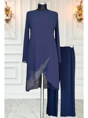 Lacivert Esin Abiye Takım Lacivert Esin Abiye Takım