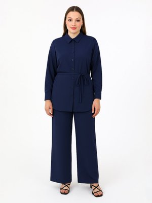 Lacivert Büyük Beden Takım