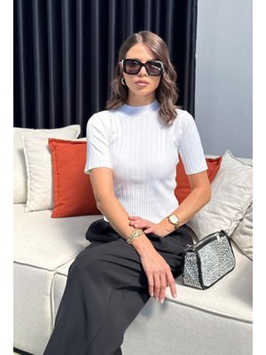 Kısa Kollu Triko Badi Kısa Kollu Triko Badi