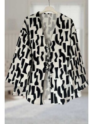 Önü Bağlamalı Kimono Tunik
