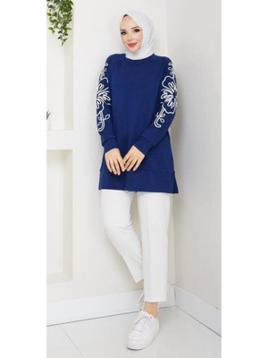 Kolu Süzüneli Yanı Yırtmaçlı Oysho Tunik