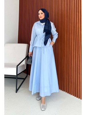 Poplin Etekli Takım