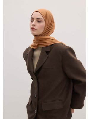 Bambu Penye Şal Tarçın Kabuğu