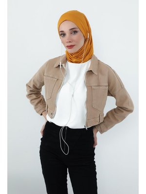 Hardal Boyun Kapatıcı Özellikli Ve Kulaklık Girişli Penye Bone,b