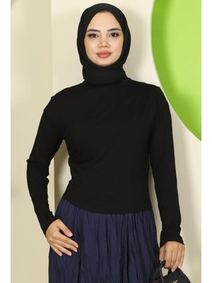 Siyah Drapeli Body Siyah Drapeli Body