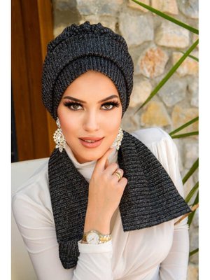 Fitilli Atkılı Bone