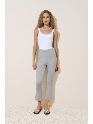 Mavi Flare Paça Tesettür Mayo Pantolon Mavi Flare Paça Tesettür Mayo Pantolon