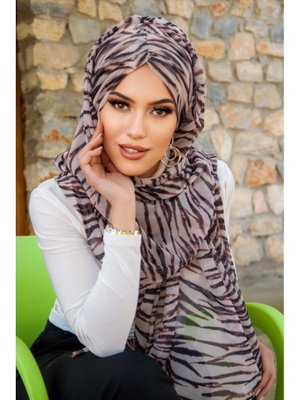 Çok Renkli Desen Hazır Şal