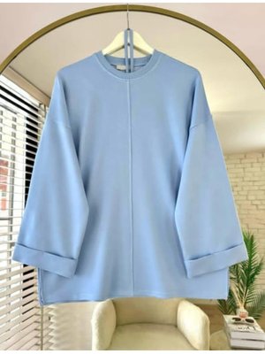 Kolu Katlı Kemerli Tunik