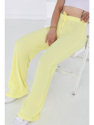 Sarı Salaş Pantolon Sari