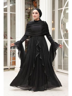 Fırfır Detaylı Siyah 53981s