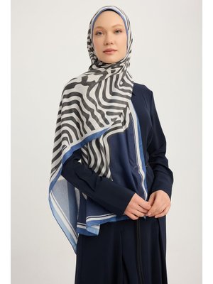 70x190 Cm Yaşam İzi Vişne Efilia Desenli Şal