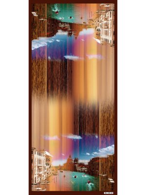 Orange Venedik Desen Pavia Seri Şal Askısı İle Birlikte 90x200 Cm Kahve Orange Venedik Desen Pavia Seri Şal Askısı İle Birlikte 90x200 Cm Kahve