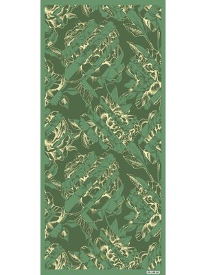 Yeşil Çiçekli Desen Pavia Seri Şal Askısı İle Birlikte 90x200 Cm Yeşil Çiçekli Desen Pavia Seri Şal Askısı İle Birlikte 90x200 Cm