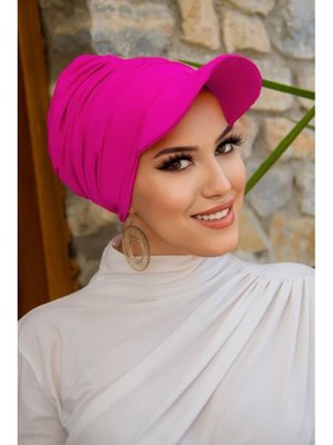 Deniz Şapkası / Mayo Üstüne Kullanılabilir Fuşya Havuz