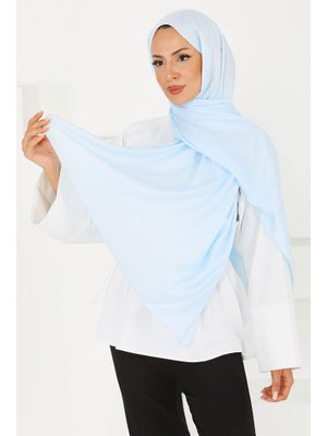 Bebe Mavi Etnik Monagram Şal