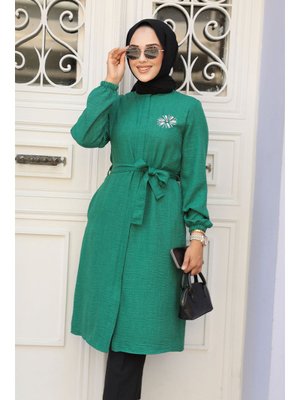 Kemerli Yeşil Tunik 646y Kemerli Yeşil Tunik 646y