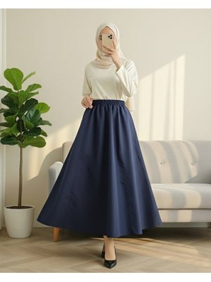 Laci Beli Lastikli Cepli Paraşüt Etek