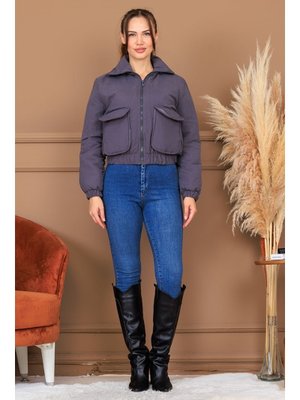 Antrasit Kapak Cepli Mont