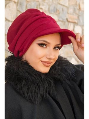 Bordo Kışlık Şapka Bordo Kışlık Şapka