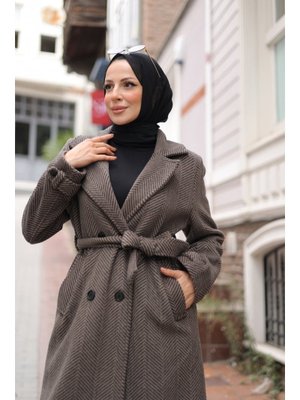 Zühre Kuşaklı Balık Sırtı Kaşe