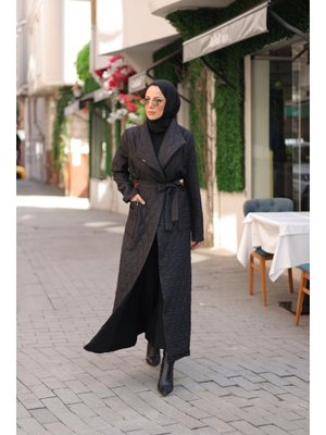 Rüyam Jakarlı Şal Yaka Kapitone Mont