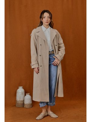 32407trc Süet Trench 32407trc Süet Trench