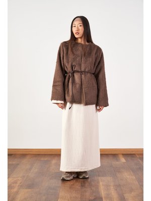 Soft Kürk Ceket Kahve