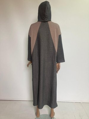 2275_ Spor Oversize Kapüşonlu Çıtçıtlı İplik Uzun Kap – Mevsimlik Pardesü 2275_ Spor Oversize Kapüşonlu Çıtçıtlı İplik Uzun Kap – Mevsimlik Pardesü