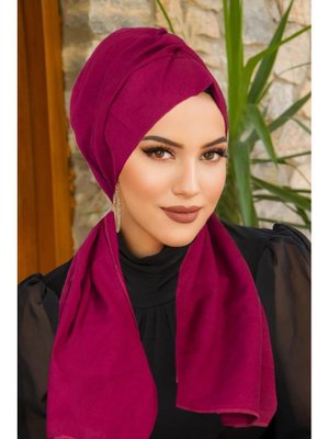 Şarabi Kelebek Bone Şal