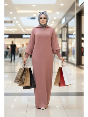 Gül Kurusu Triko Elbise 60321gk Gül Kurusu Triko Elbise 60321gk