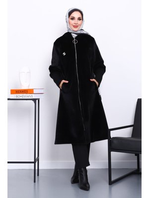 Siyah Kapüşonlu Angora Kaban