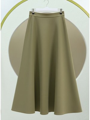 Haki Bol Kiloş Sukuba Puf Etek