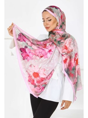 Pudra Bambu Kıraş Şal