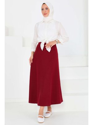 Bordo Çan Etek Bordo Çan Etek