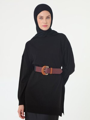 Siyah Triko Tunik Siyah Triko Tunik