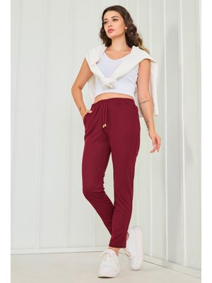 Bordo Havuç Pantolon Bordo Havuç Pantolon