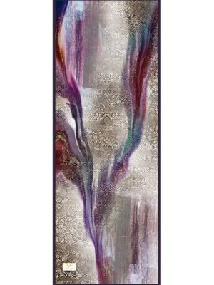 Mor Batik İtalyan Şifon Eşarp Askısı İle Birlikte 75x200 Cm Vizon Mor Batik İtalyan Şifon Eşarp Askısı İle Birlikte 75x200 Cm Vizon