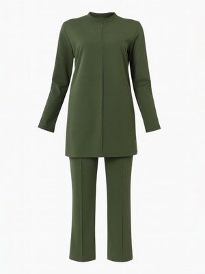 Koyu Haki Büyük Beden Takım