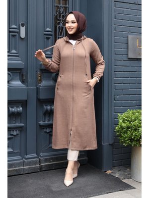 Kapüşonlu Camel Kap 539c