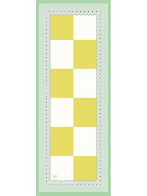 Yeşil Geometrik Desen Dora Saten Seri Şal Askısı İle Birlikte Mint Yağ Yeşil Geometrik Desen Dora Saten Seri Şal Askısı İle Birlikte Mint Yağ