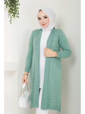 Cepli Salaş Hırka Acıkahve