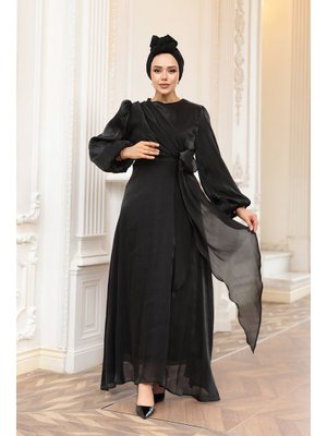 Yandan Bağlamalı Siyah 62191s